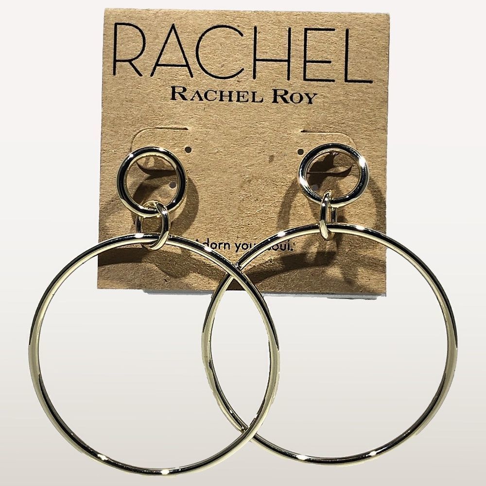 RACHEL Rachel Roy Hoop Earrings